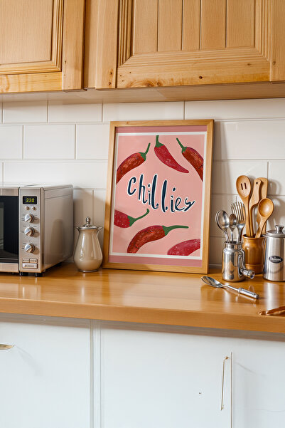 gxe.art Pictură de bucătărie cu rame din lemn pentru iubitorii de cafea # 26