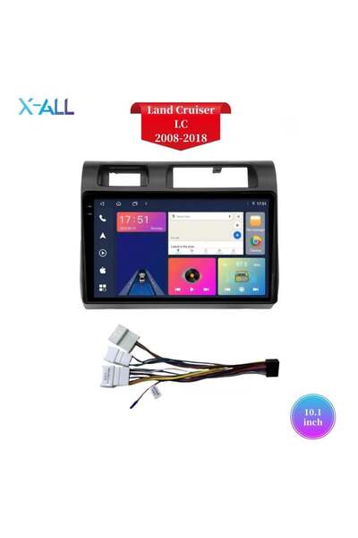 X-All شاشة تويوتا شاص 2008-2018 معالج TS18 رام 4 ذاكرة 32 كاربلاي تدعم شريحة