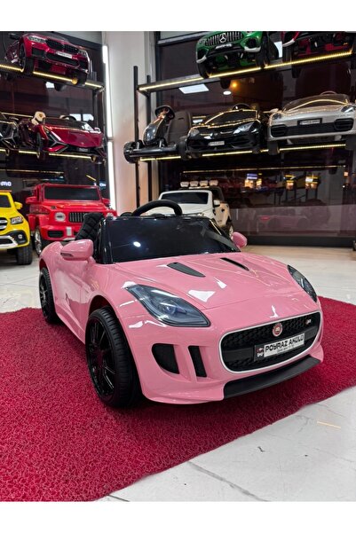 POYRAZ AKÜLÜ Pembe akülü araba 12 volt(0-6 yaş)