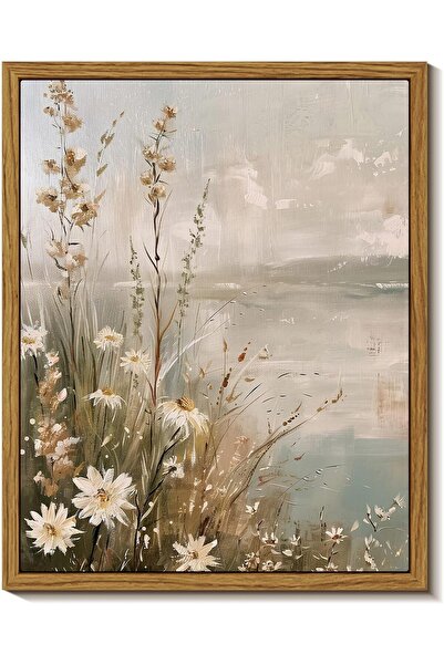 ALAYRA International لوحة جدارية بدون إطار، 30×40 سم، قماش بتصميم بسيط عتيق، ...