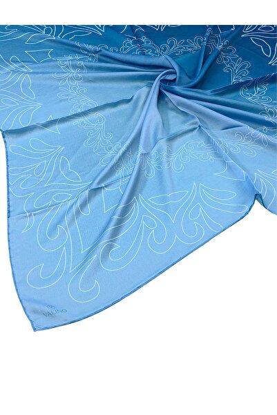 mim eşarp Eșarfă din șifon cu model Valino Gradient – 90x90 cm