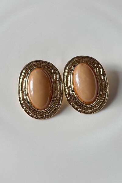 AMORE.İST STORE Vintage Renkli Büyük Boy Küpe