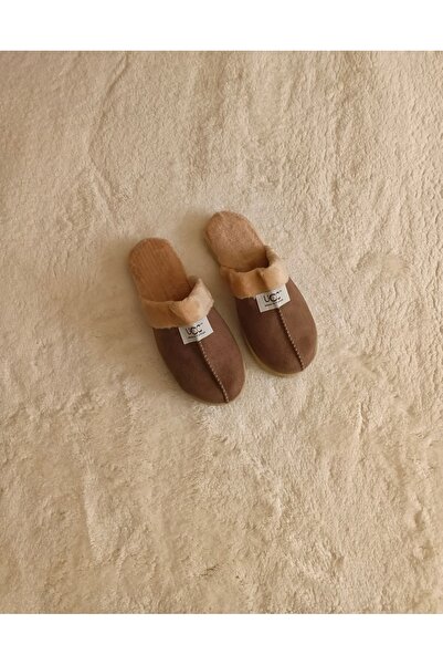 UCC Zenne Wicker Sole Gondola Plush House Slippers
