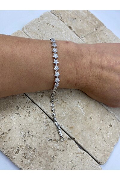Byoz store Xuping Series Silver Color Minimal Star Bracelet