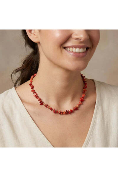 ilisio Colier artizanal Scarlet Glow