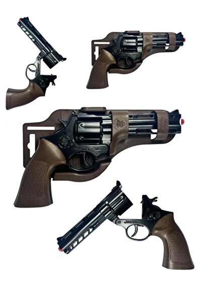 FocusBang S17 Seri Full Metal Oyuncak Tabanca (Mantar Mermi ve Kemere Takma A...