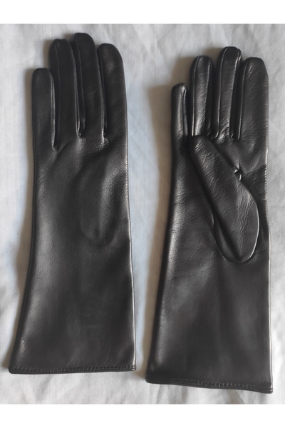 NO BRAND Manusi piele lungime 29 cm, marimea 7