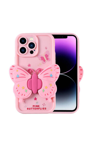 Netzy غطاء حماية لآيفون 14 برو ماكس مع حماية للكاميرا وتصميم شخصيات، غطاء ساف...