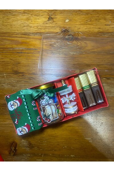 Sweet Mini yılbaşı hediye kutusu ,yılbaşı çorabı