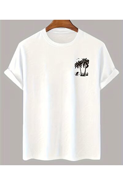 LELVANİ ΑΝΔΡΙΚΟ ΜΑΥΡΟ-ΛΕΥΚΟ ΜΠΛΟΥΖΑΚΙ ΜΕ ΣΤΑΜΠΑ ΦΟΙΝΙΚΕΛΑΔΑΣ