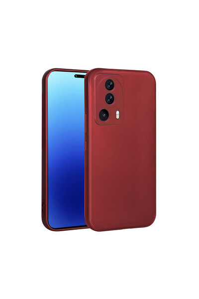 Netzy غطاء حماية سيليكون من نوع SAFA Premier لهاتف Mi 13 Lite - أحمر