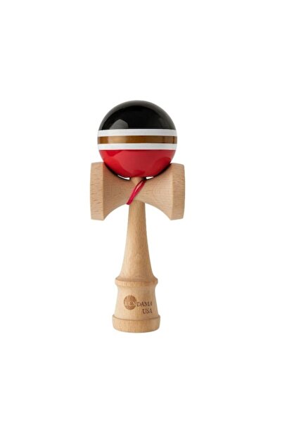 Kendama USA Glossy, 18 cm, Red, Gold, Black, 7 years+
