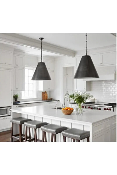 AFN Round Indoor Fabric Pendant Light