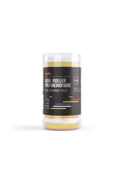ADBL Set de 5 bureți de lustruit din microfibră pentru șlefuitorul orbital Roller Pro Microfibre DA30