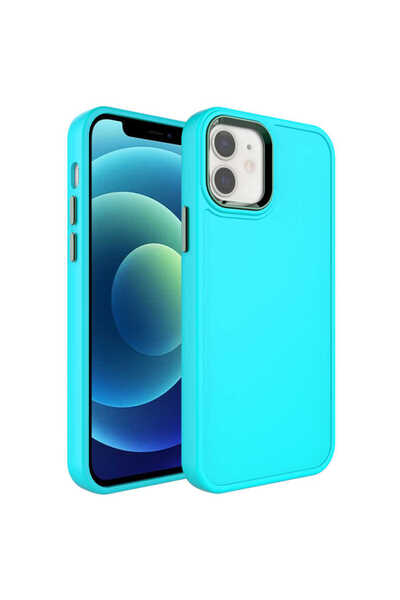 Netzy حافظة صلبة من نوع SAFA Botox متوافقة مع iPhone 11 مع إطار معدني وتصميم ...