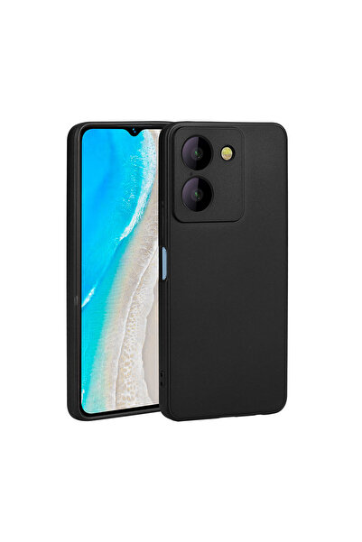 Netzy غطاء حماية سيليكون لجهاز فيفو واي 36 الجيل الرابع من سافا بريمير - أسود