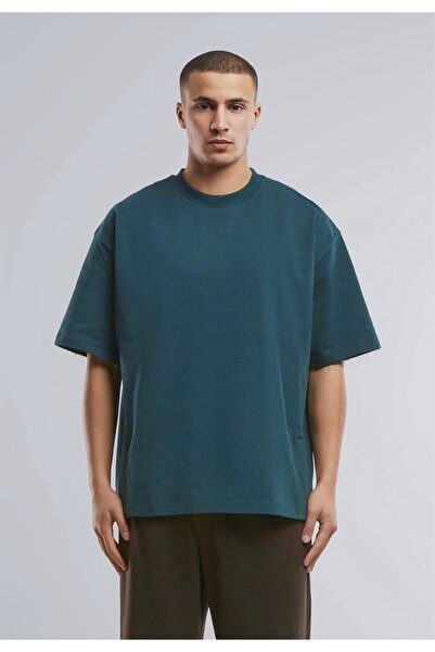 Base Concept Erkek T-Shirt Oversize Ağır Gramaj Üç İplik %100 Pamuklu