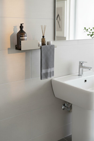 Grandmix Raft metalic pentru baie Organizator pentru prosoape 40 cm