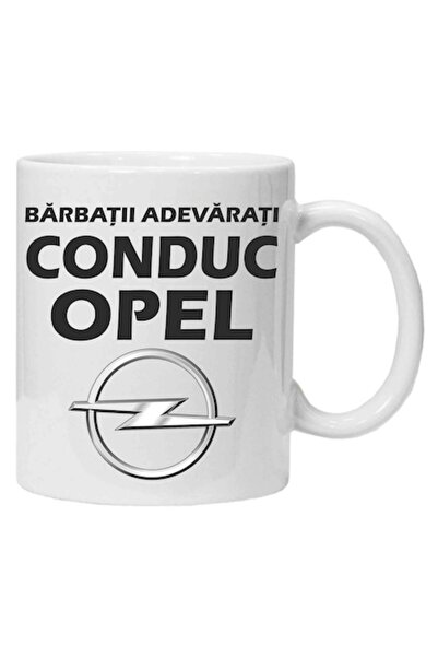 CRD PRINT Cană inscripționată „Bărbați adevărați conduc Opel”, CRD PRINT, 330...
