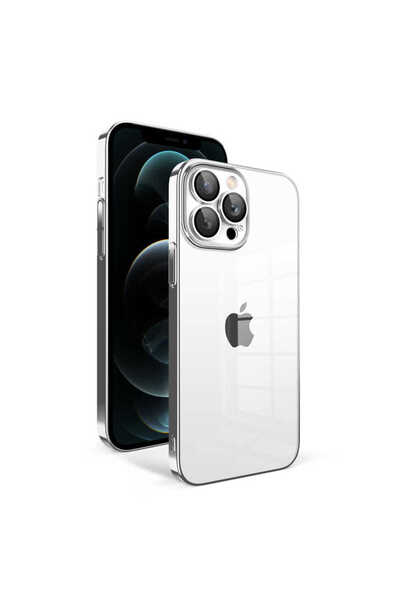 Netzy حافظة آيفون 12 برو ماكس المتوافقة مع الكاميرا المحمية ذات الإطار الملون...