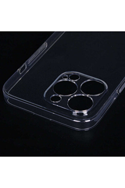 Netzy غطاء سيليكون متوافق مع آيفون 13 برو ماكس من سافا آيماكس - عديم اللون