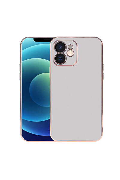 Netzy حافظة SAFA فيينا المتوافقة مع هاتف iPhone 12 - فضي