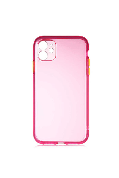 Netzy حافظة سافا بيسترو متوافقة مع هاتف آيفون 11 - وردي