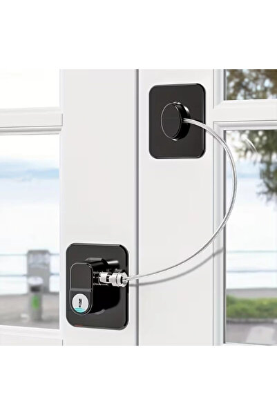 lowell home Blocare de siguranță cu frânghie cu placă neagră