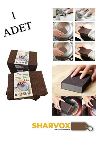 Sharvox إسفنجة الصنفرة النانوية - إسفنجة تنظيف المطبخ الفعالة لإزالة الصدأ وا...