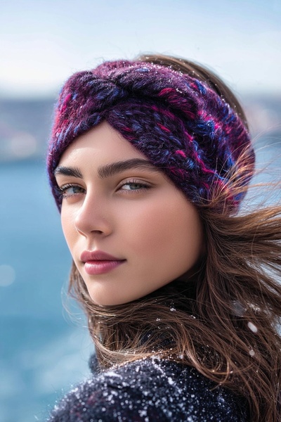 LAGRANZE Wave Knit Bandana