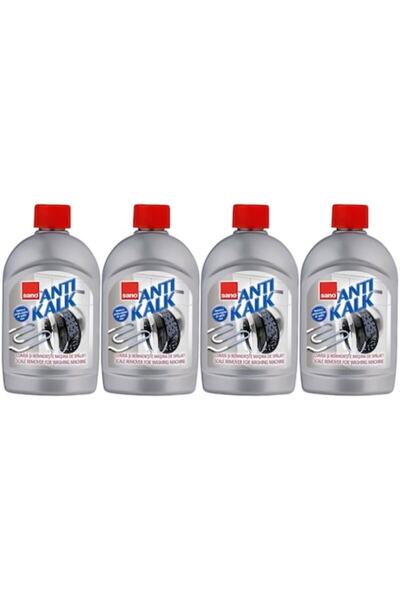 Sano Set 4 x Gel detartrant pentru mașina de spălat 500 ml