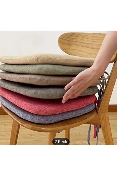 nrylife Keten sandalye minderi