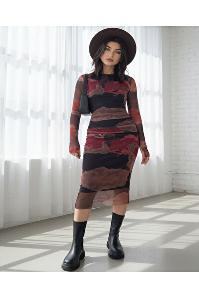 MQ Women's casual midi dress