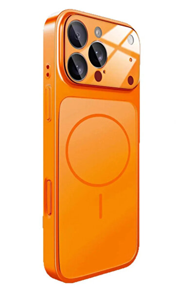 Go Aksesuar iPhone 15 ProMax Uyumlu 17 Pro Max Görünümlü Çevirici Kamera Koru...