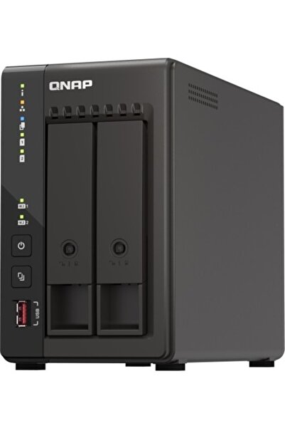 Qnap TS-253E 8 GB 4 Yuvalı Destekli Nas Depolama Ünitesi (Distribütör garantili)
