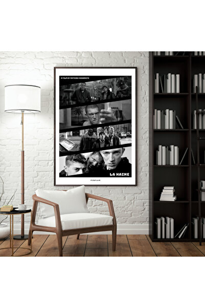 Pixaflair - La Haine - Getto - Çerçevesiz Poster