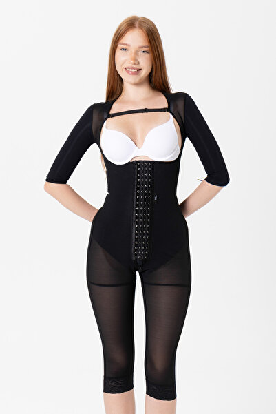 H&A Korse Stage 2 Bbl Sleeve Below Knee Corset Medical Liposuction Tummy Tuck...