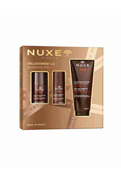 Nuxe Men's Gift Set – Multifunctional Moisturizing Gel 50ml + Shower Gel 200ml + Deodorant 50ml