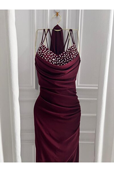 MALAZ فستان شيفون