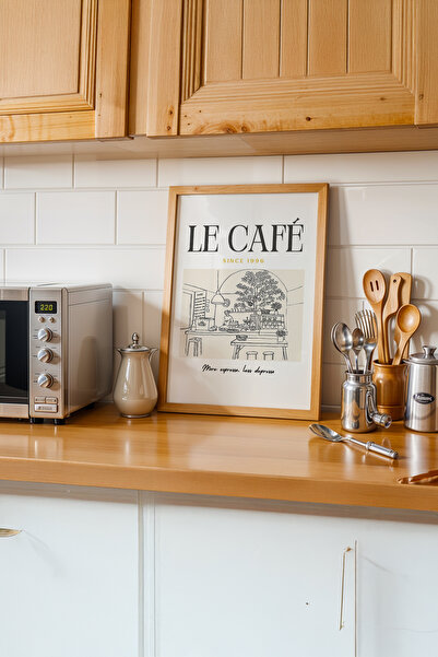 gxe.art Топли дървени моменти | Постер с дървена рамка #149