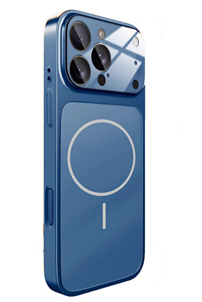 Go Aksesuar iPhone 16 ProMax Uyumlu 17 Pro Max Görünümlü Çevirici Kamera Koru...