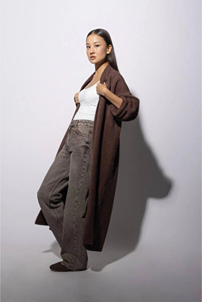 esilamoda Kadın Sakallı Uzun Hırka