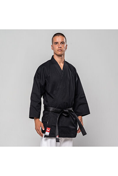 Fujimae GI Training KARATE T-SHIRT, black, 190 cm