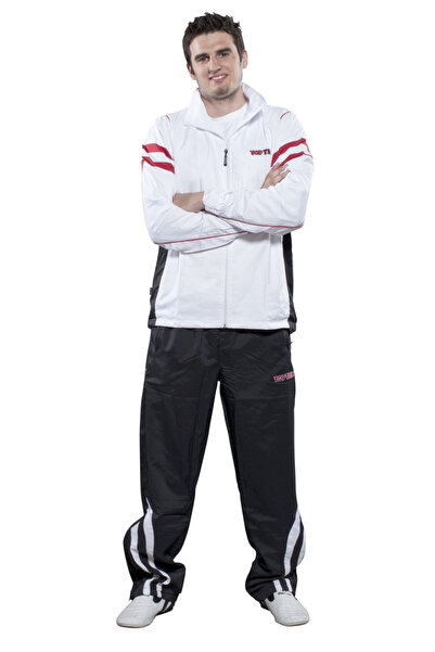 Top Ten "Fight Elite" Hoodie, Top Ten, White-Red, 128 cm