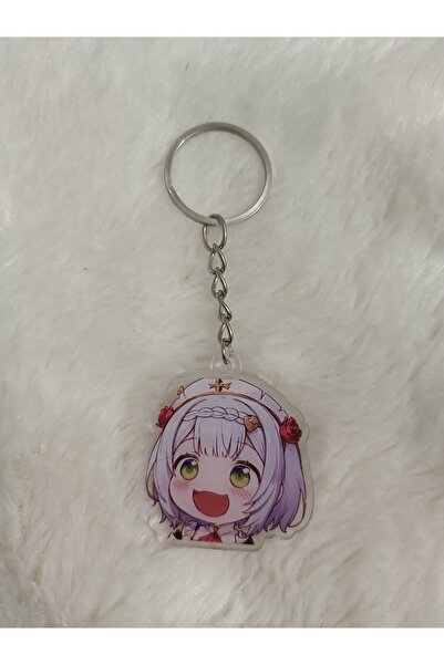 mertfigur Genshin Acrylic Anime Keychain Bag Ornament (4 cm)