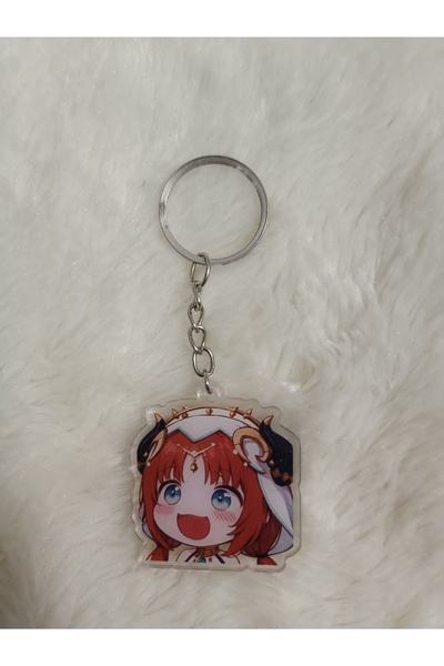 mertfigur Genshin Acrylic Anime Keychain Bag Ornament (4 cm)