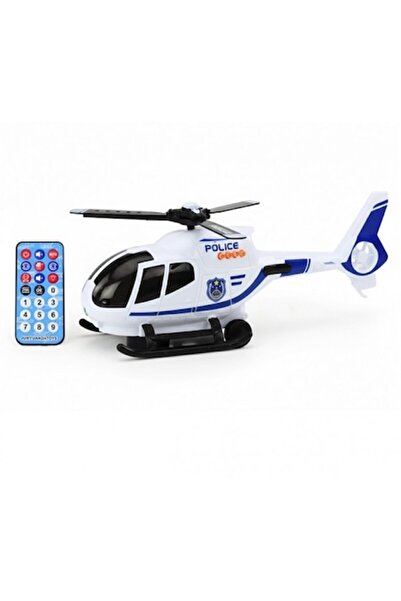 OEM Police helicopter with remote control, lights and music