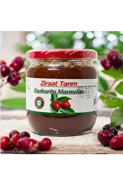 Ziraat Tarım ŞEKER İLAVESİZ KUŞBURNU MARMELATI 450 GR
