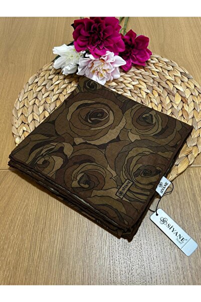 SİYANE ŞAL Siyane Scarf Шарф з квітковим візерунком 13