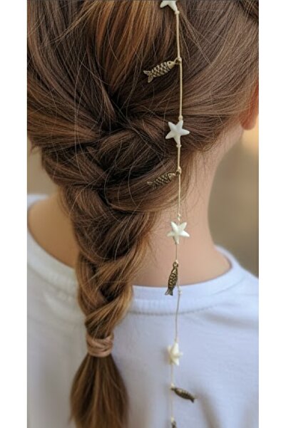 LO ADORO قطعة واحدة من إكسسوار مشبك العطلات بتصميم صدفة البحر وسمكة التوسباغا...